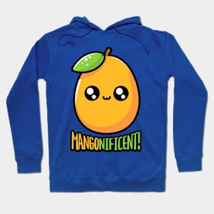 Mangonificent! Cute Mango Pun Hoodie